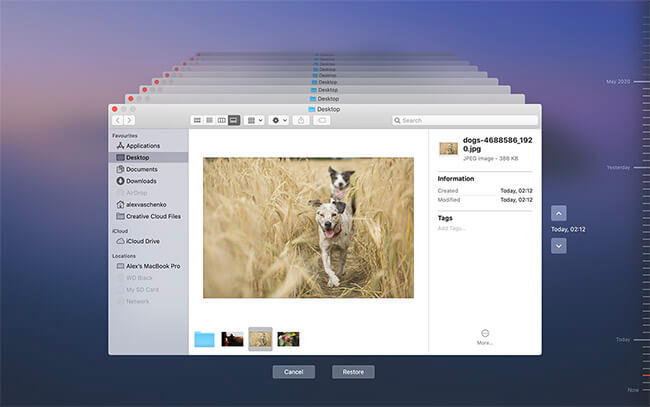 New mac time machine restore or setup - scriptsolpor
