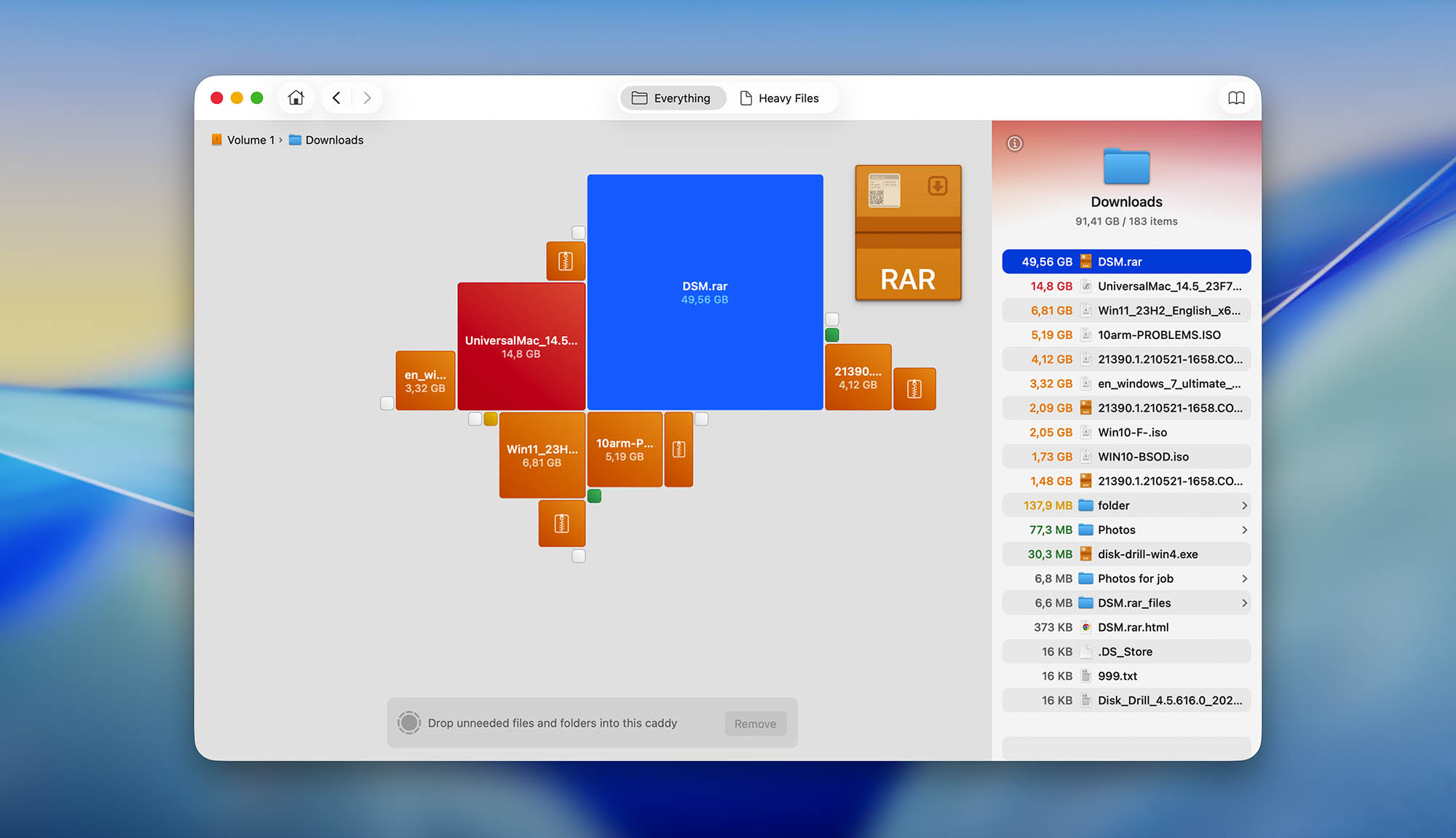 disk drill for mac clean up module