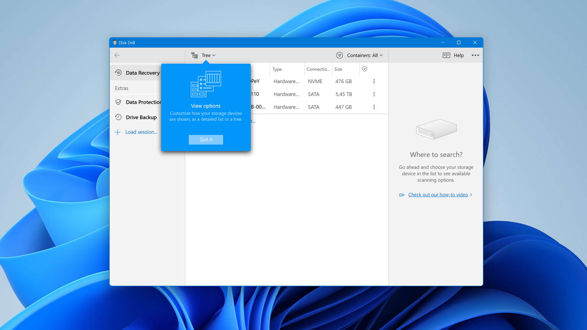 recover data from raw sd card
