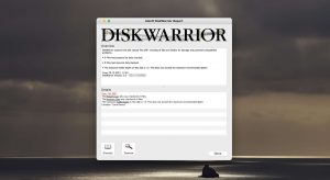 diskwarrior files and folders analyze report
