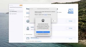 easeus data recovery allow system extension