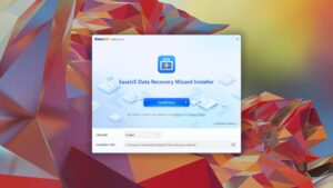 easeus data recovery wizard installation process