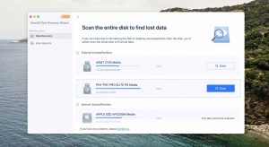 easeus data recovery wizard source selection disk list
