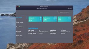 stellar data recovery disk status window