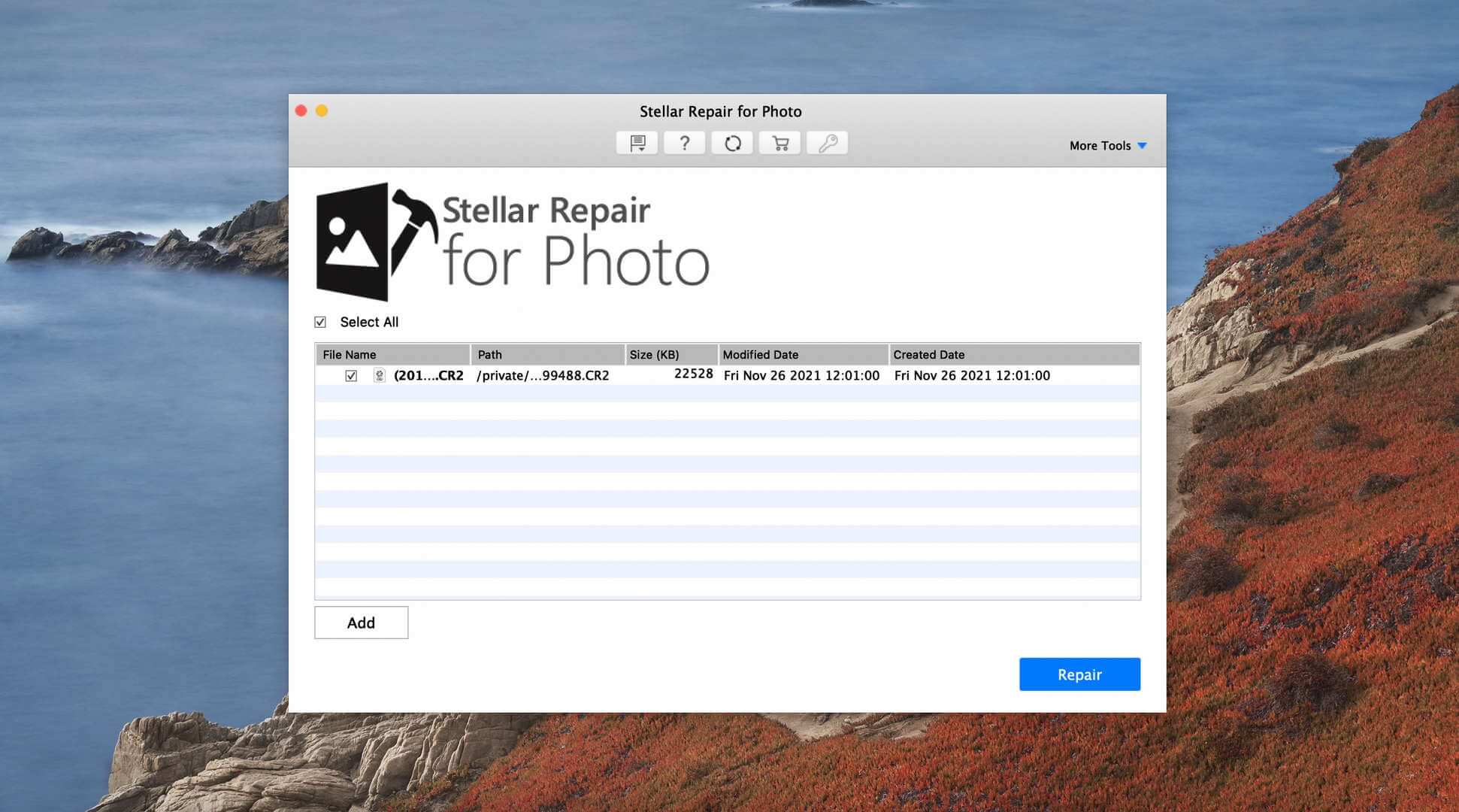 stellar data recovery photo repair
