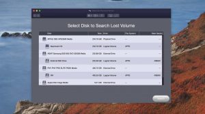 stellar data recovery search for lost volume