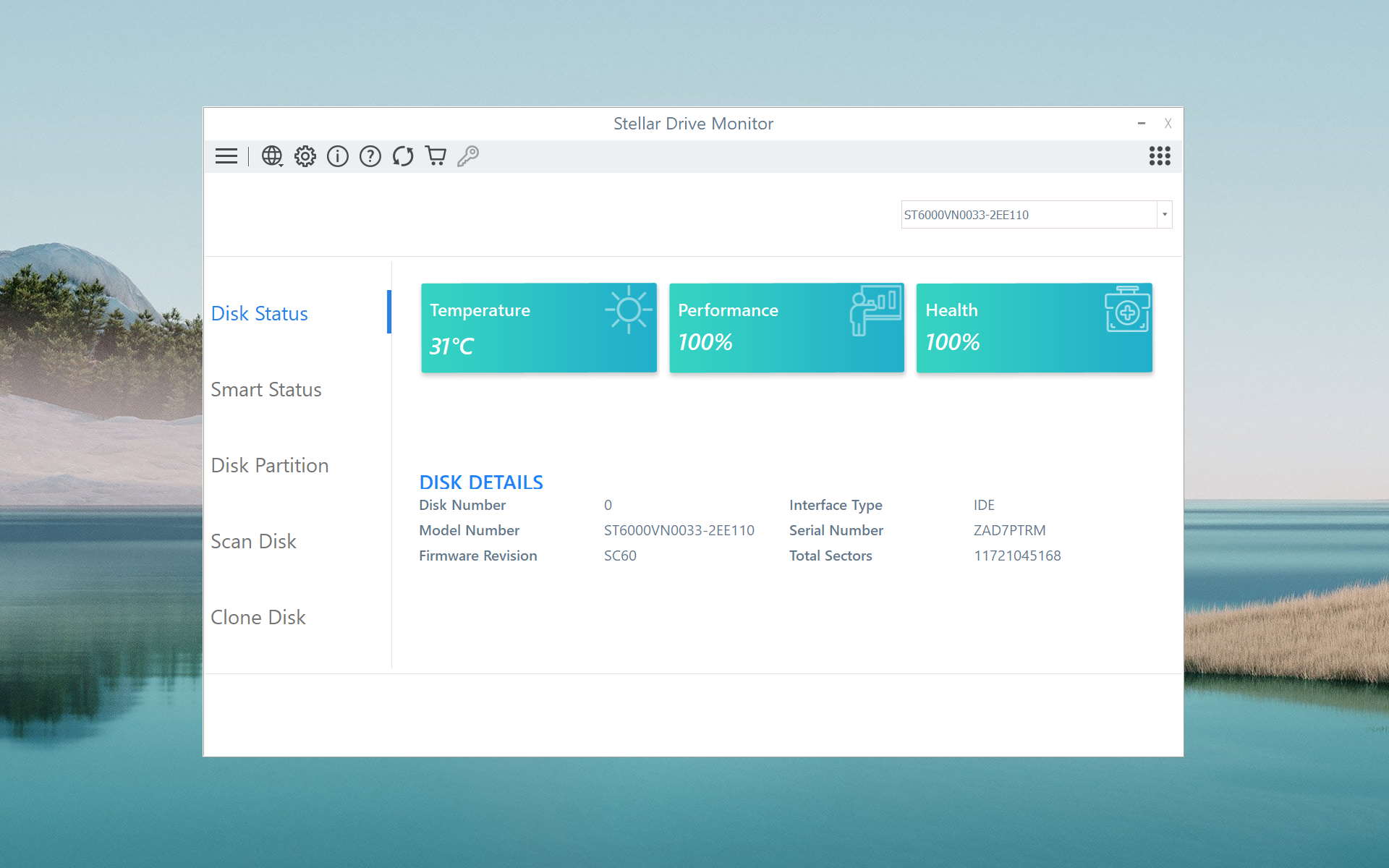 stellar data recovery drive monitor