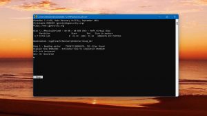 photorec scanning process cmd