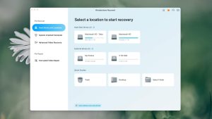 wondershare recoverit hard drives and locations macos