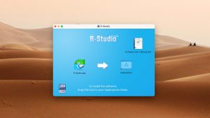 r-studio for macos install application