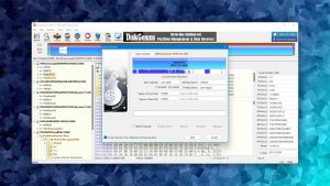 diskgenius resize partition