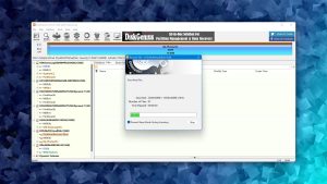 diskgenius scanning for deleted files