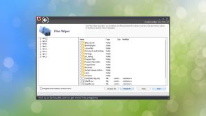 undeletemyfiles pro files wiper module