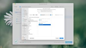 wondershare recoverit select path for recovery macos