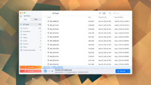 cisdem data recovery mac preview found video files