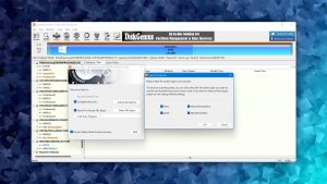 diskgenius select file system to recover