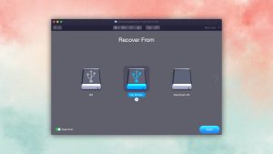 ontrack easyrecovery select partition to recover