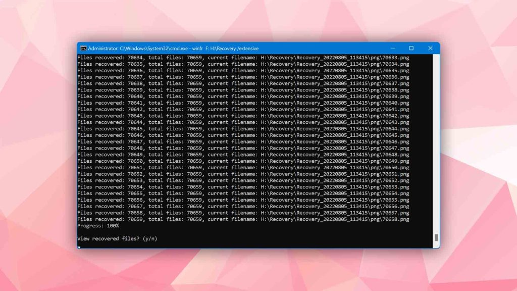 Windows File Recovery Review Internal Project Made Public (2024)