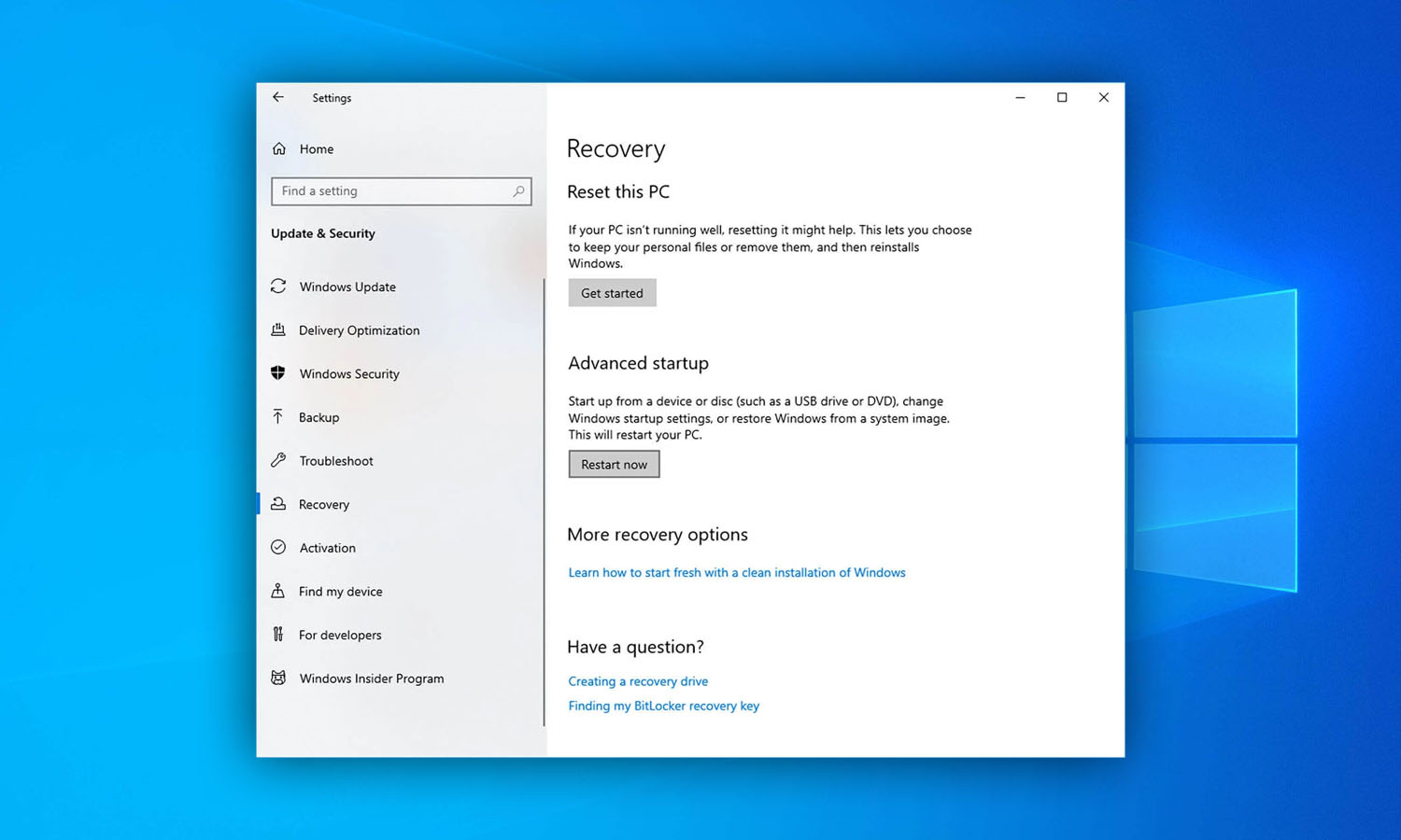 restore your hard drive to an earlier point from a System Image backup