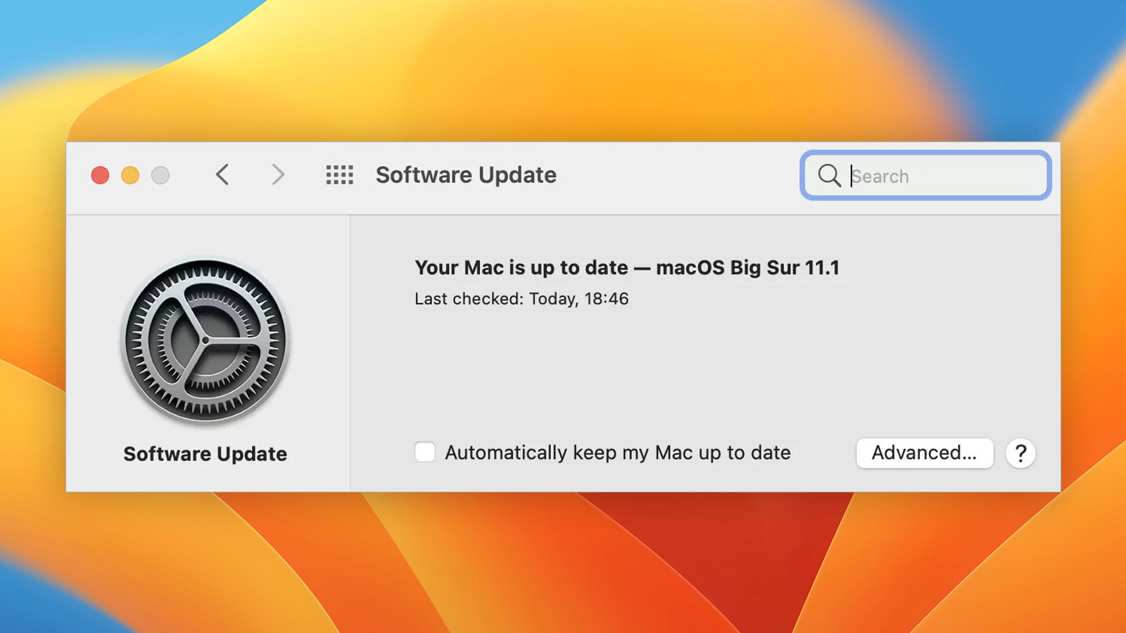 check your mac for updates