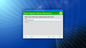 easy digital photo recovery choose recovery path