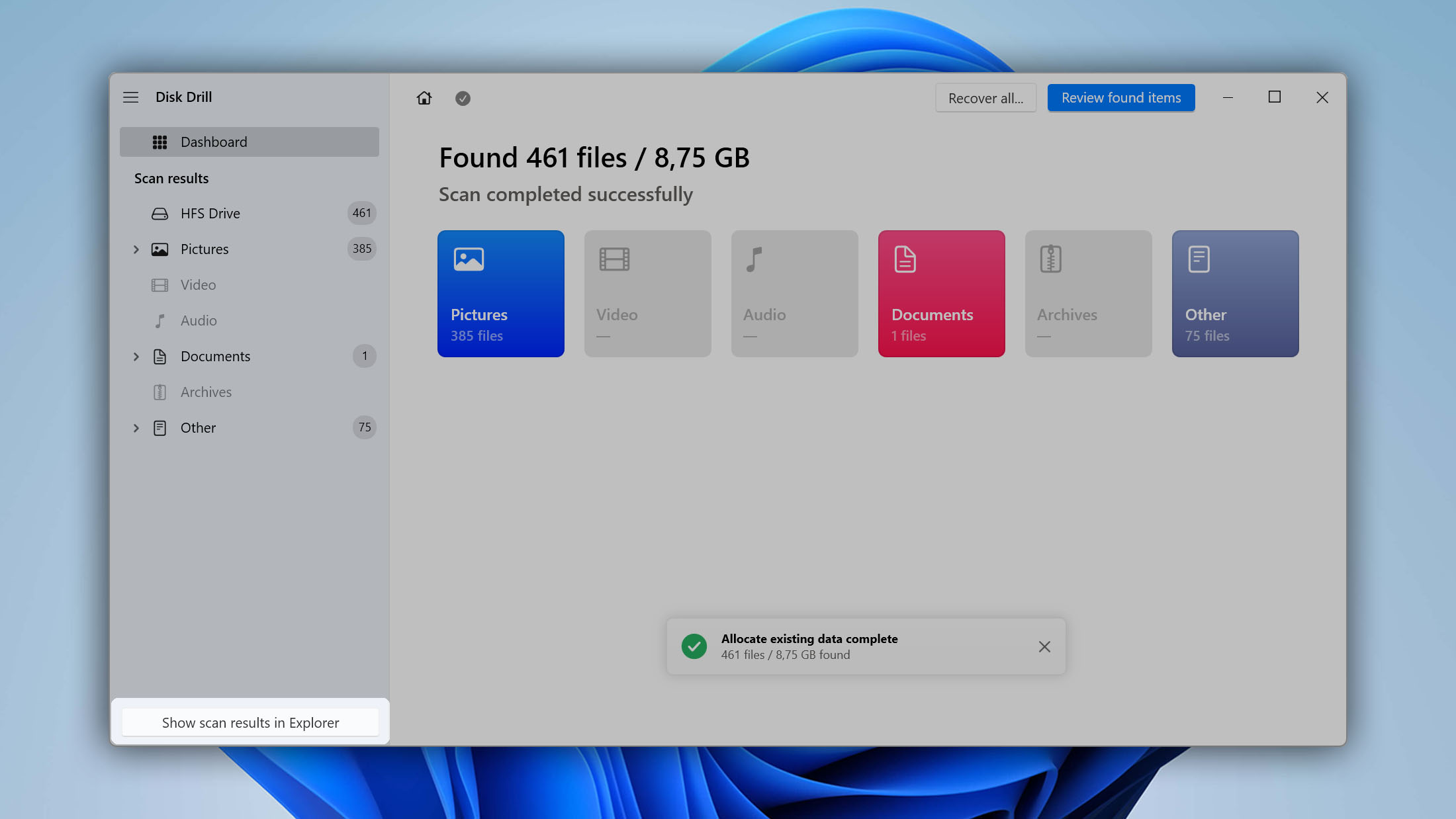 recover files from macbook pro hfs hard drive
