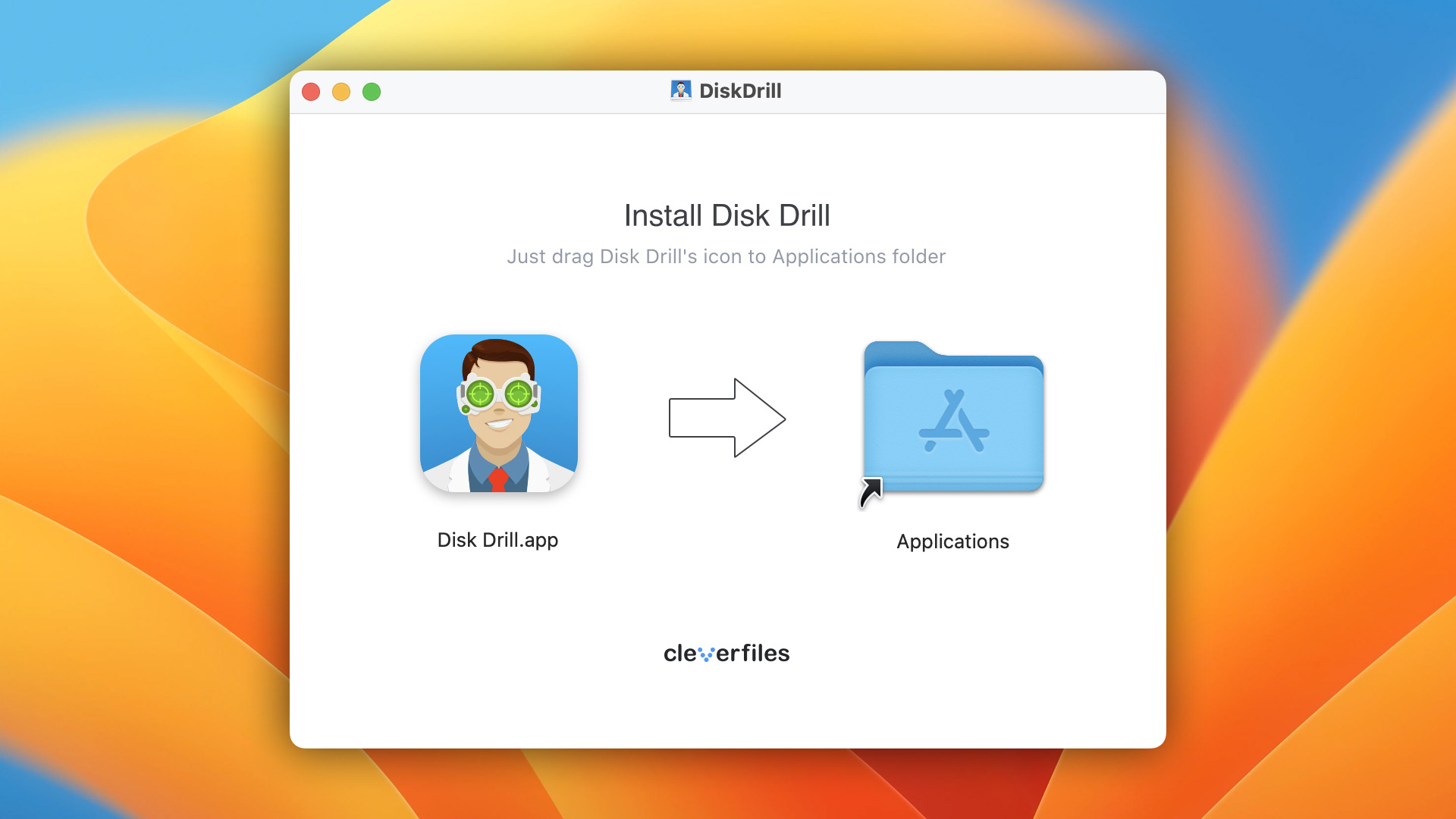 Disk Drill for mac install