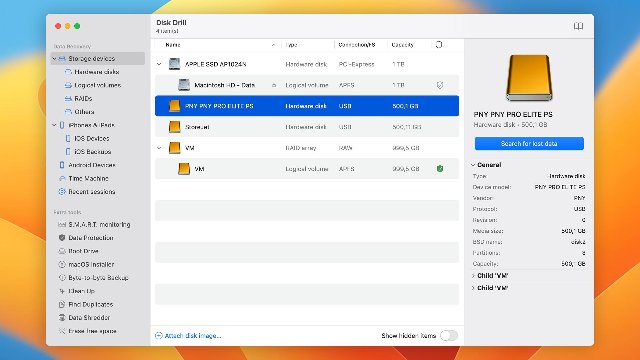 Recover empry trash on Mac using software