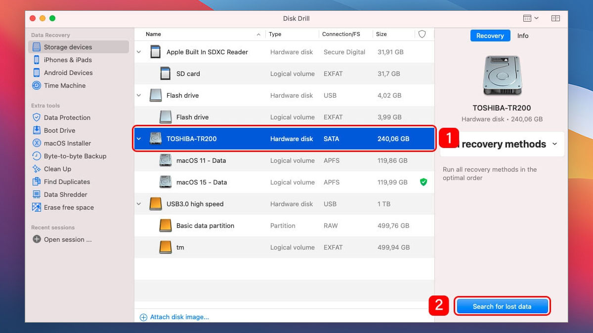 recover damaged hard drive mac