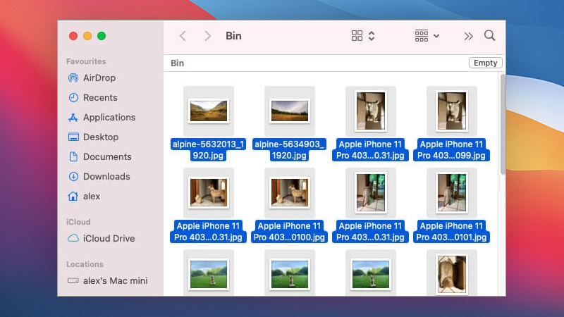 Undelete Trash on Mac