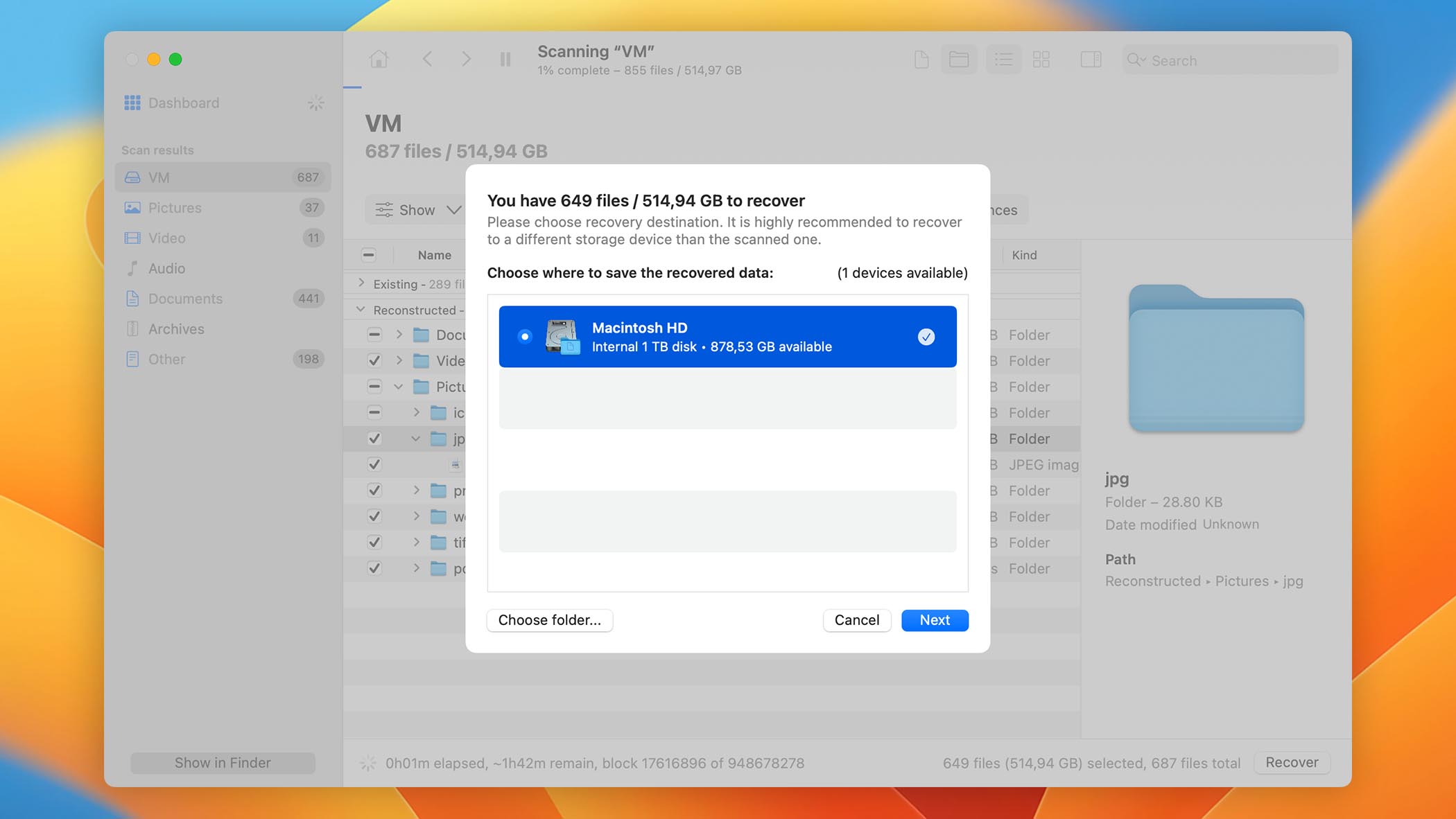 Undo empty Trash on Mac using software