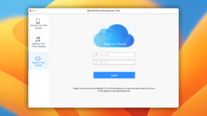 ibeesoft iphone data recovery recover from icloud