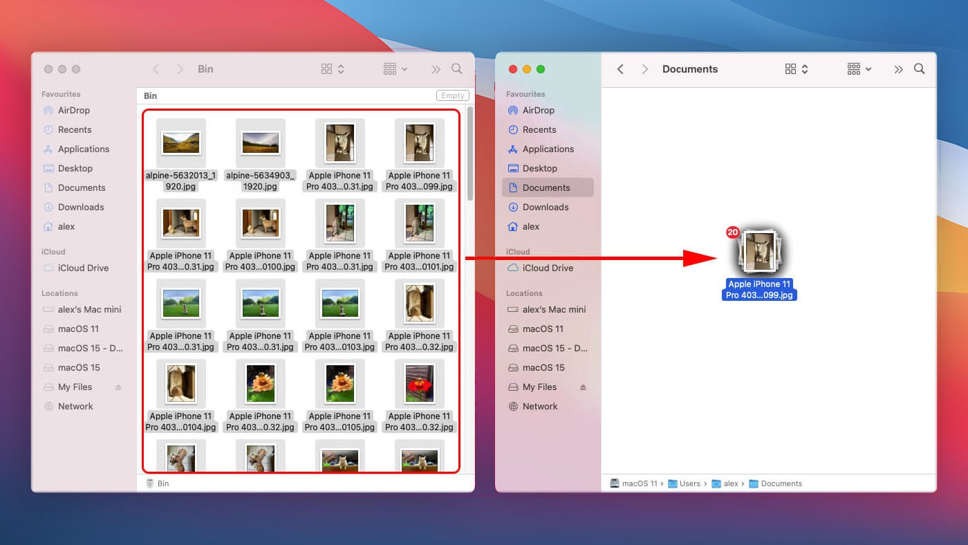 Restore Trash on Mac