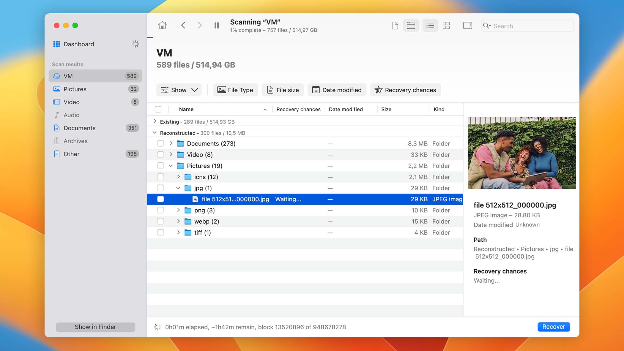 Restore emptied Trash on Mac using software