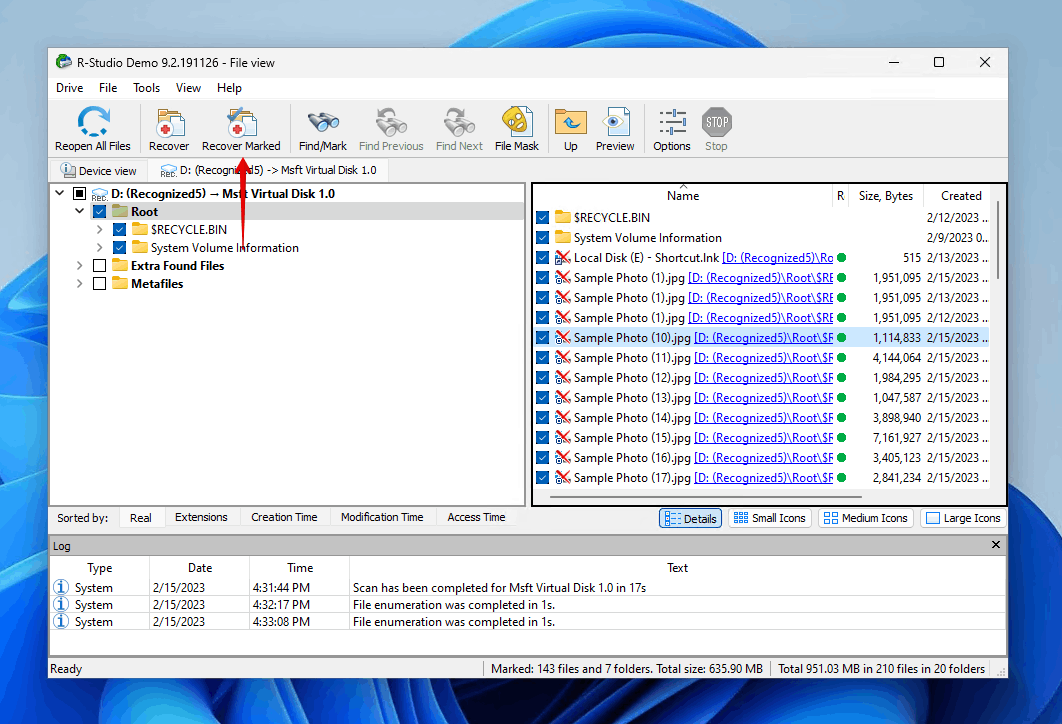 Recovering files from WD Passport hard drive.