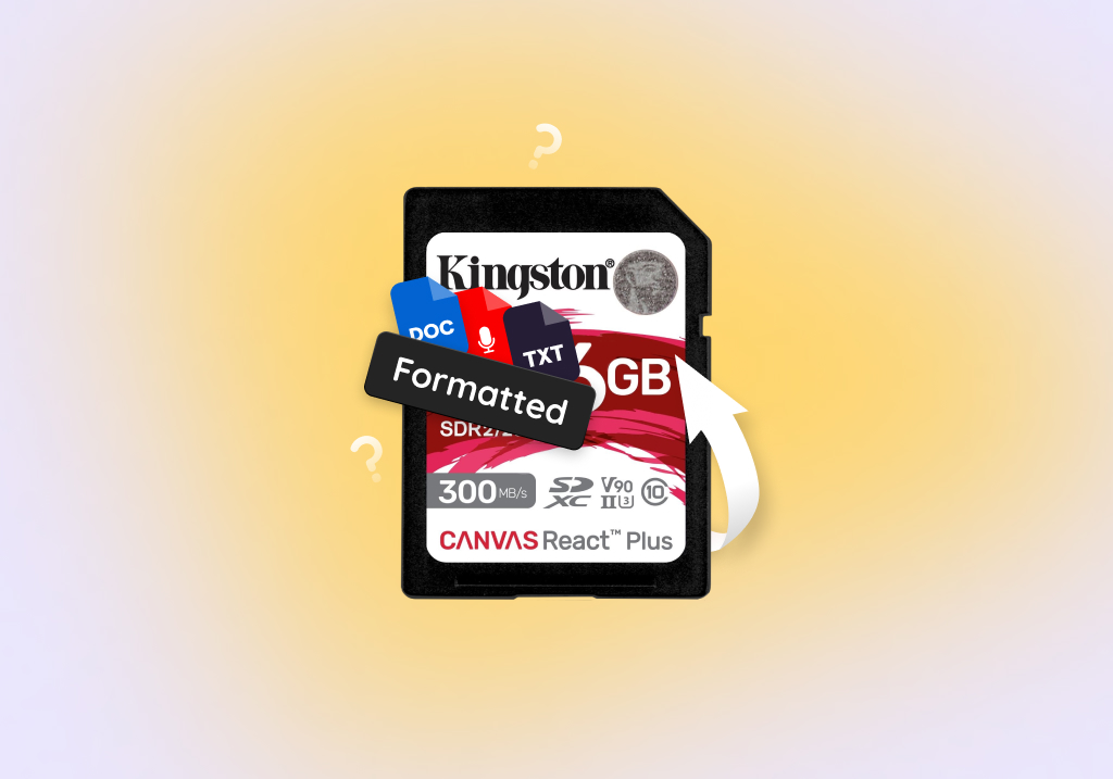 Recover Formatted SD Card