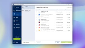 acronis cyber protect home office archive window