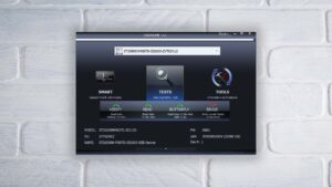 hddscan tests option