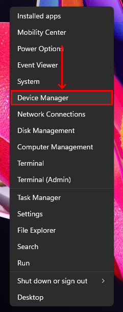 Open Disk Manager in System Settings
